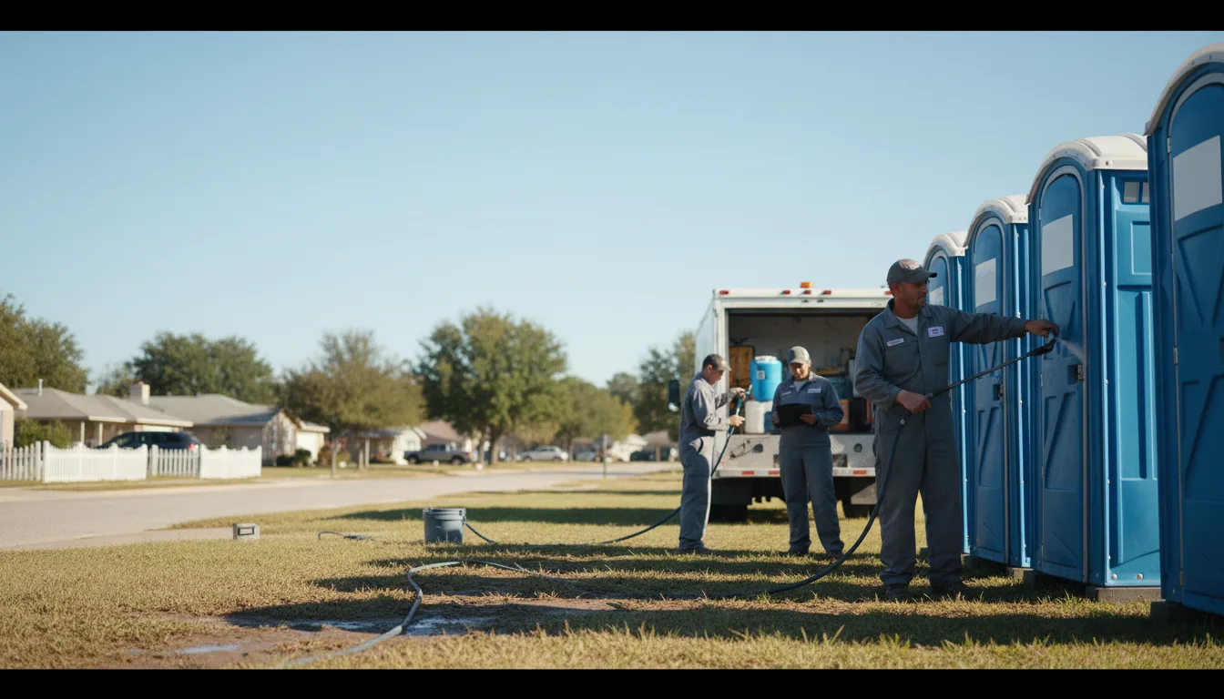 Long-Term Portable Toilet Rental in Mechanicsburg, IL near me